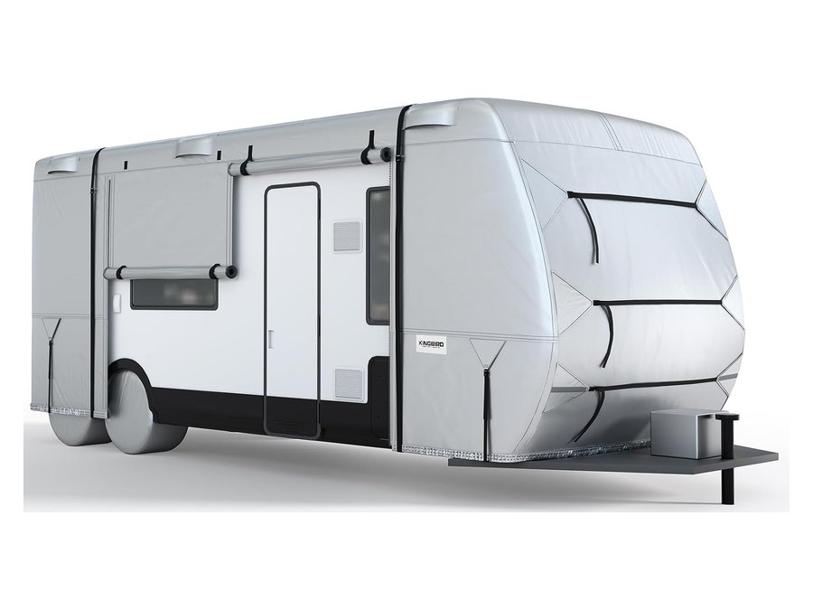 KING BIRD Enhanced Anti-UV travel trailer RV cover